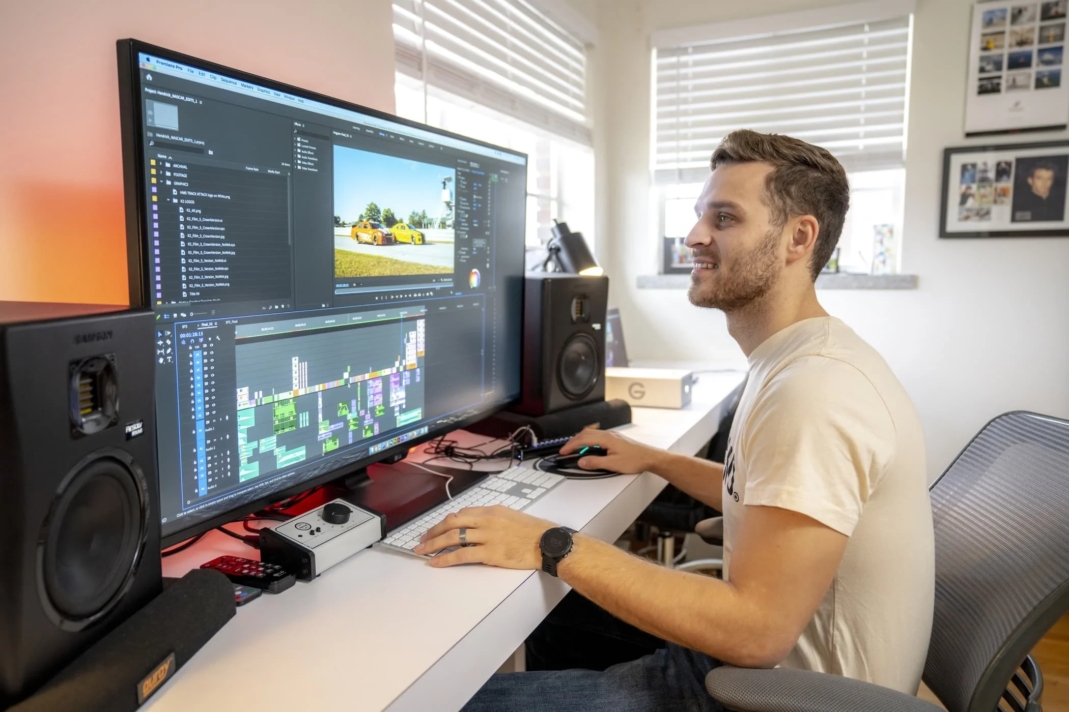 草莓视频专业后期调色工作室